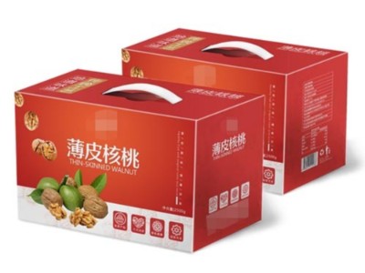 來濟南禮品盒定制廠家定制干果禮盒，讓您過個喜慶年！