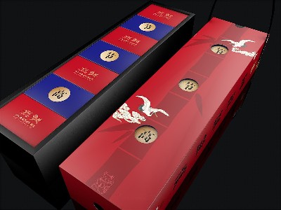 在山東做茶葉禮盒定制，淺談高級黑的應(yīng)用一